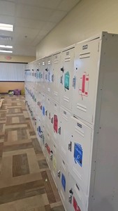 Bank of lockers  (C hall 2F)