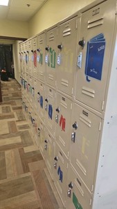 Bank of lockers  (C hall 2F)