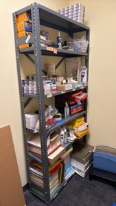 office supplies with shelving CD 1F unit