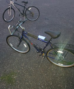 assortment of bicycles