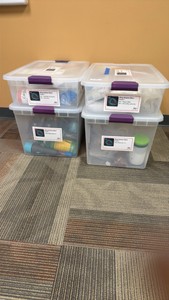 Grade 5, bring science alive Kit unit 1234 and common material materials bins   (C hall 2F)