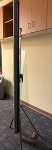 Vintage Projection screen and stand (R117)