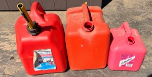 3 Gas Cans