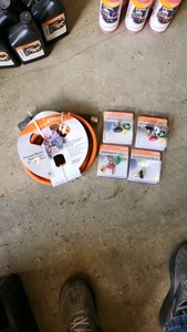 Stihl� Pressure Washer Hose and (4) Assorted Nozzle Sets 25