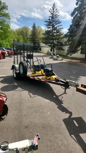 2014 Steelpoint Titan Single Axle Equipment Trailer