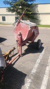 Towable Cement Mixer with Honda 5.5 Gas Power 163cc