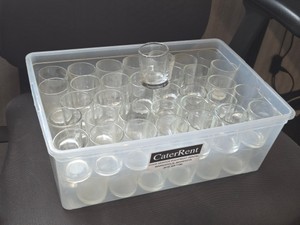 Lot of (67) Libbey� Commercial 3-oz Jigger Glasses