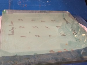 Glass Table Top 38 x 34 x 34 (square)