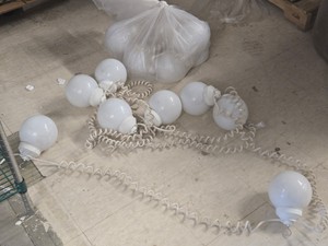 2 Sets of Hanging Lights 25 long each strand