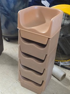 Light Brown Booster Chair