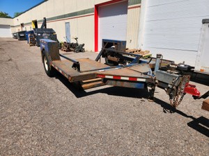 2018 Air Tow Single Axle Drop Deck Trailer