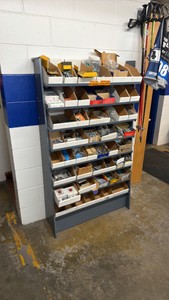 8-Tier Shelf unit plus all contents