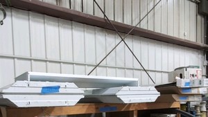 (8) Lithonia LED 2X4 light fixtures