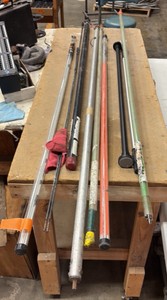 Auger 6’ long; Electrical Fishing rods and more
