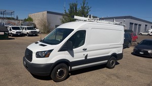 2015 Ford Transit, Runs, with ladder rack and tool rack inside