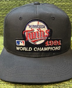 1991 Minnesota Twins World Series Champions Baseball Hat