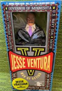 Jesse Ventura Man Of Action For Governor Of Minnesota 12 Action Figure 1999NEW