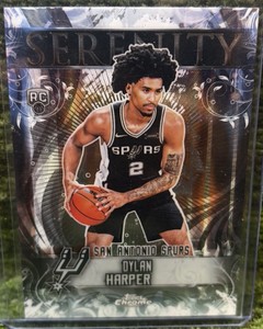 2025-26 Topps Chrome Dylan Harper Rookie Serenity Insert #SY-12 Spurs