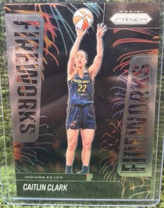 2025 Panini Prizm WNBA Caitlin Clark #9 Fireworks Insert Indiana Fever