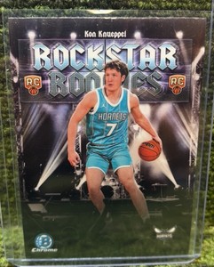 2025-26 Bowman Basketball Kon Knueppel Rookie RC Rockstar Rookies #RR-4 Hornets