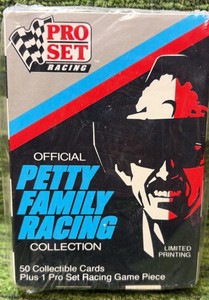 1991 Pro Set Racing Official Petty Family Racing Collection 50 Card Set Sealed
