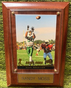 1998 Randy Moss RC Press Pass #5 Gold Rookie Marshall Minnesota Vikings RC