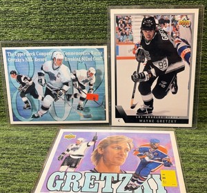 WAYNE GRETZKY 1992-93 Upper Deck #18 Hockey Heroes Wayne Gretzky Art