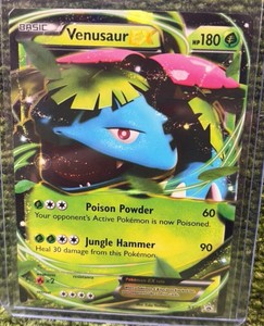 Pokmon TCG Venusaur EX Ultra Rare Holo XY Promo XY28 180 HP