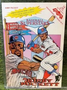 Baseball Superstars Kirby Puckett Revolutionary Comics #13 NM  includes 3 CARDS