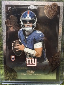 2025 Topps Chrome Jaxson Dart Fortune 15 Rookie Insert #F15-23 New York Giants