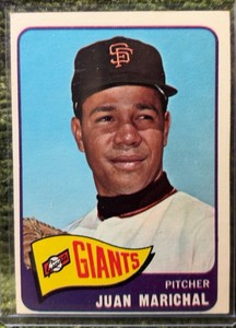 1965 Juan Marichal Topps Baseball Card #50 San Francisco Giants Vintage 