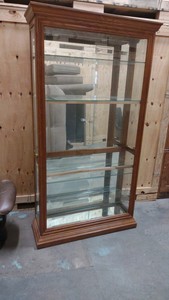 glass display case