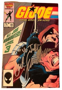 G.I. Joe #48 - Signed by SGT Slaughter