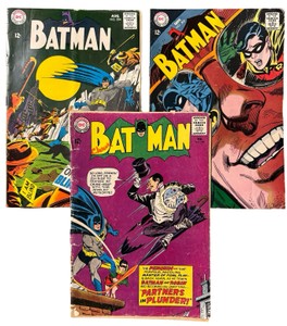 Batman #169, #204, #205 - DC Comics