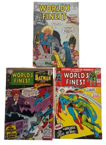 Worlds Finest #111, #160, #212 - DC Comics