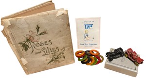 Roses and Lilies Booklet, Tykie Ring Toy & Small Metal Cars