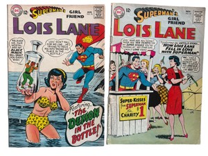 Supermans Girlfriend Lois Lane #53 & #76 - DC Comics
