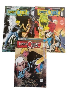 Comico Jonny Quest #1, #3 and #4