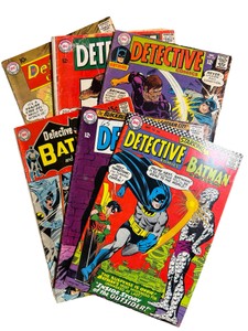 Detective Comics #282, #339, #345, #356, #370, #389 - DC Comics
