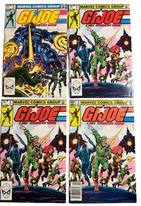 GI Joe #3 & Three Copies of #4