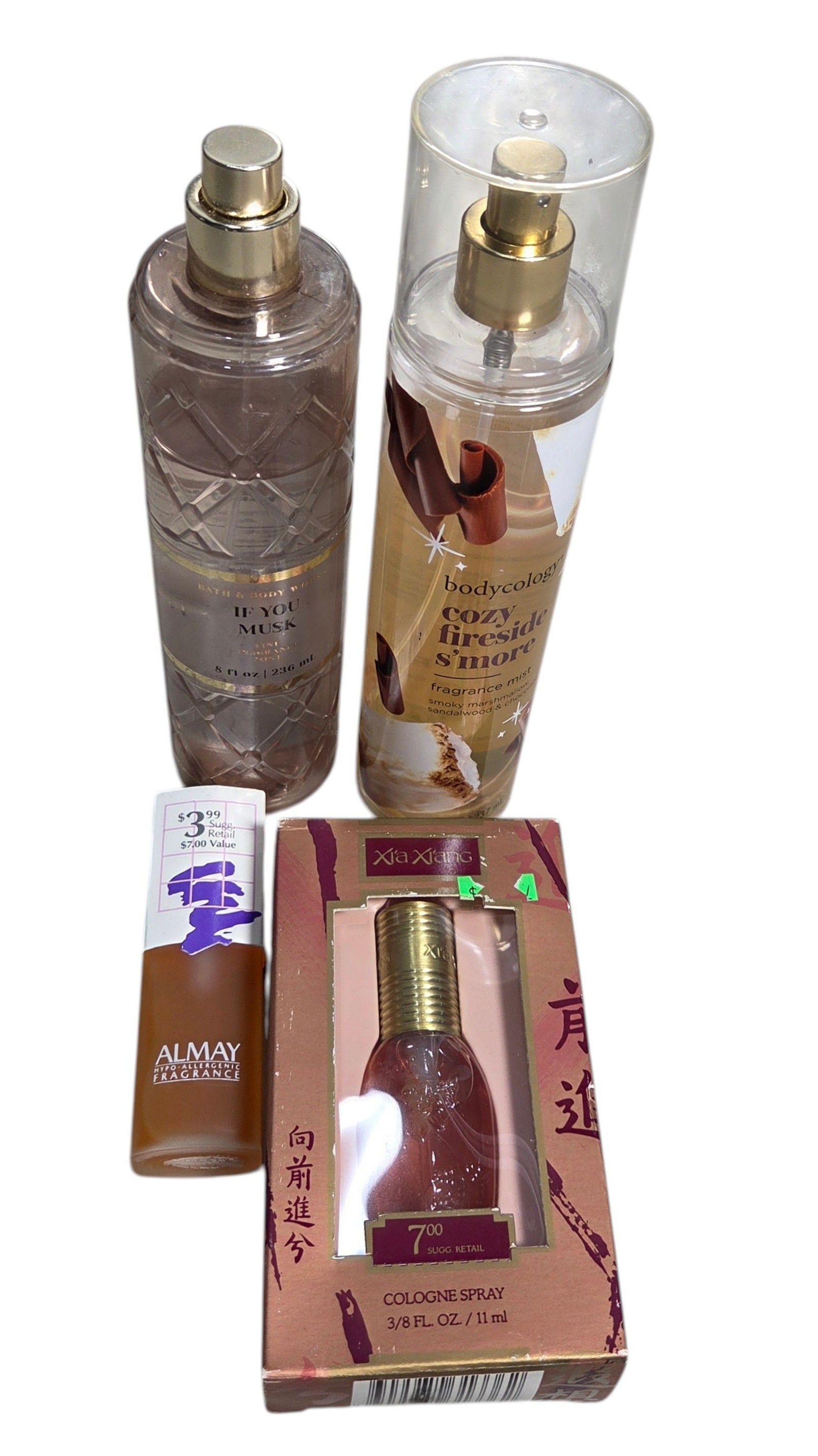 Fragrance Mist & Cologne Lot - Bath & Body Works, Bodycology, Almay, Xia Xiang