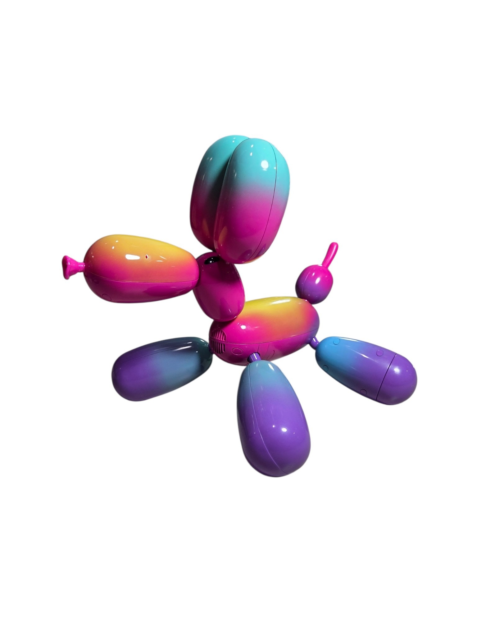 Squeakee Balloon Dog Electronic Toy - Colorful Interactive Dog