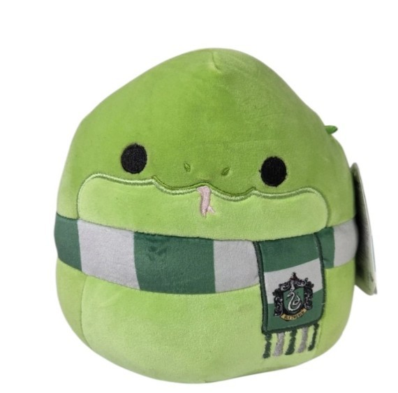 NWT Squishmallows Harry Potter Hogwarts House Scarf Slytherin Snake 8