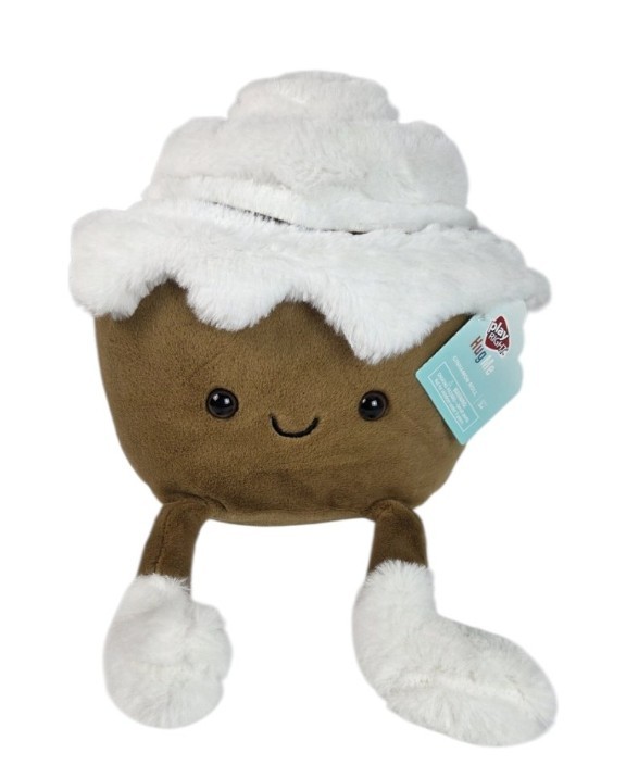 Play Right Hug Me Cinnamon Roll Plush 10 NWT