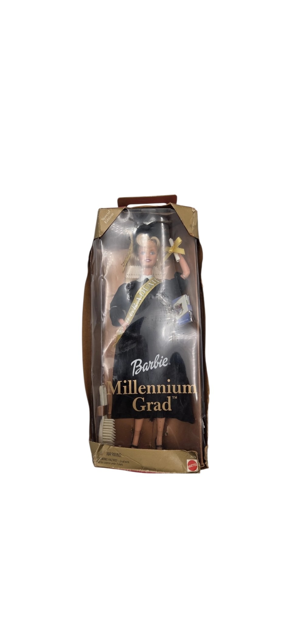 Barbie Special Edition Millennium Grad 2000 Graduate Black Gown Mattel 25708