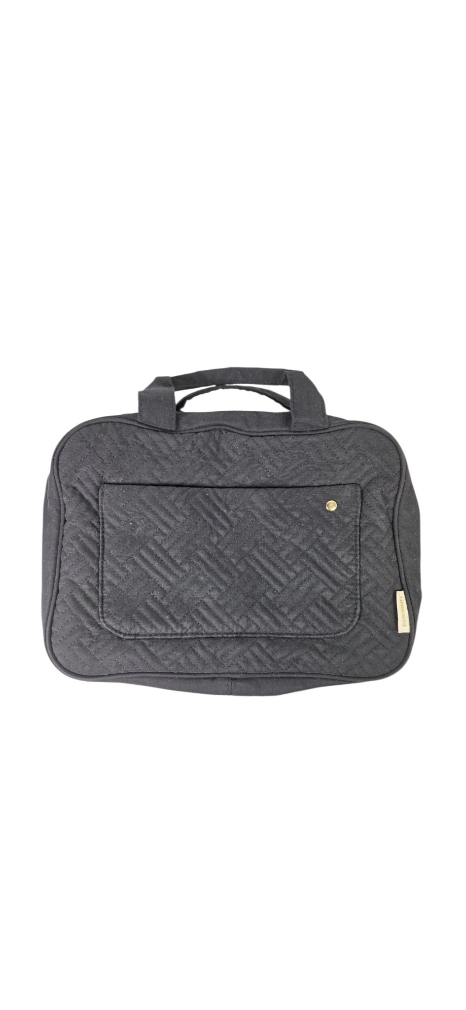 Black Bagsmart Travel Toilety Makeup Cosmetic Bag With Hanging Hook