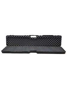 Plano Long Black Hard Gun Case with Foam Interior - 4 Ft x 8.5 In