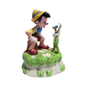 Schmid Disney Pinocchio Music Box Figurine - Ive Got No Strings