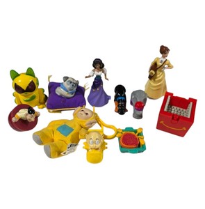 Mixed Character Toy Lot Disney Esmeralda Belle Teletubbies Rugrats & Small Figures