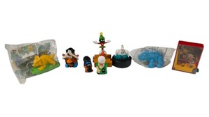 Mixed Fast Food Toy Lot Bobbys World Looney Tunes Land Before Time Mr. Potato Head & Character Figures